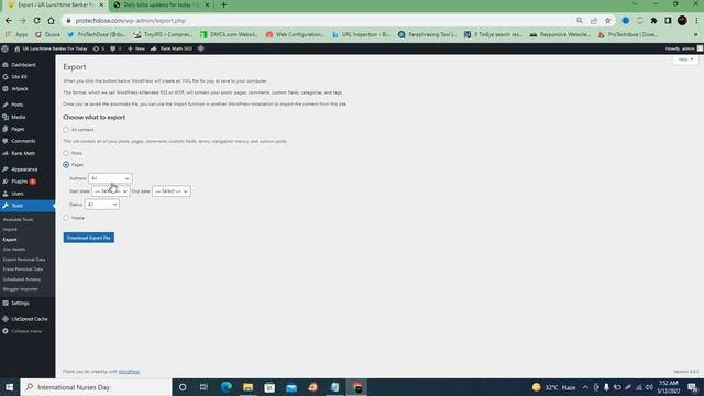 what is tools import and export in WordPress Complete Guide смотреть онлайн