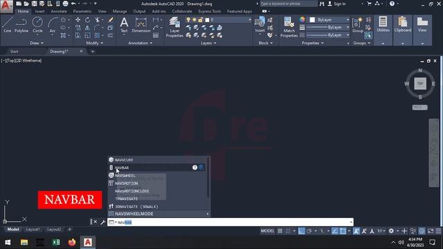 Autocad Navigation Bar And View Cube Not Showing смотреть онлайн