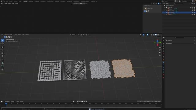 BSLIVE First Look at Elfnor MAZE MESH Addon for Blender 3.2 смотреть онлайн
