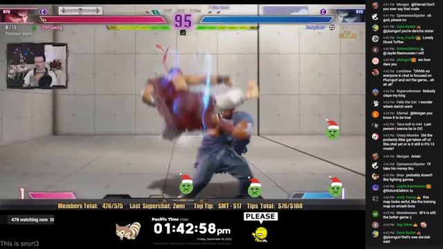 Dec 16 Major Stream - Special Snowflake plays SF6 Beta смотреть онлайн