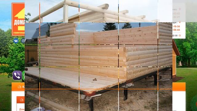 Построили дом из бруса за 600 тысяч рублей. смотреть онлайн