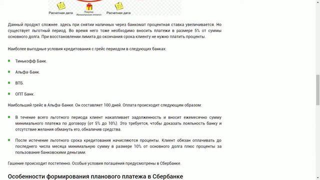 Как рассчитать платеж по кредитной карте смотреть онлайн