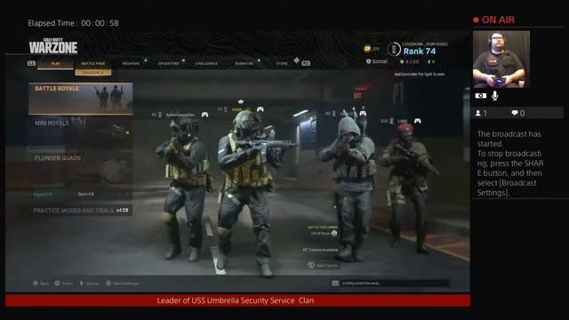USS umbrella security service clan LIVE смотреть онлайн