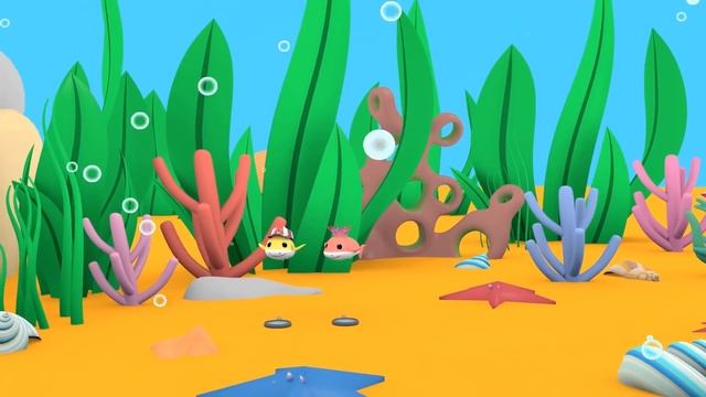 Baby Shark with - Scary Flying Shark Song - Nursery Rhymes Songs for Children смотреть онлайн