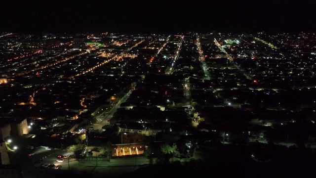 НОЧНОЙ ДЕРБЕНТ ВИД С КРЕПОСТИ