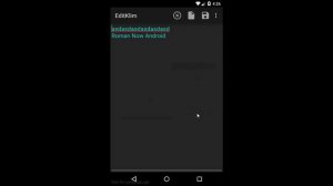 Создание текстового редактора файлов Android