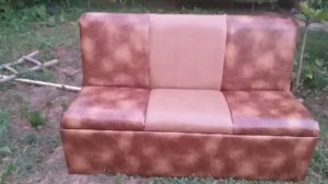 Изготовление дивана в автобус своими руками