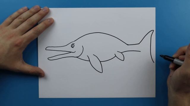 How to Draw an ICHTHYOSAURUS смотреть онлайн
