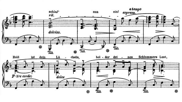 Max Reger - Mariä Wiegenlied Op. 76 No. 52, arranged for solo piano by the composer смотреть онлайн