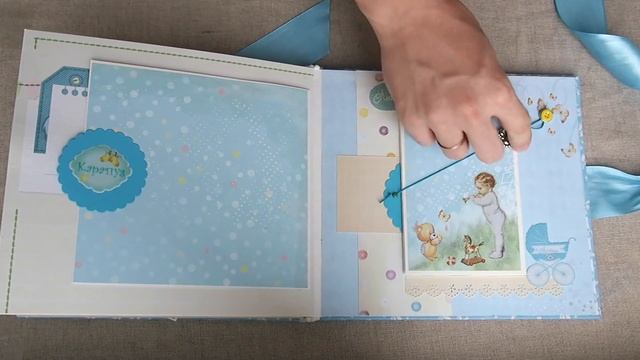 Детский альбом (скрапбукинг) / Album For The Baby (scrapbooking)