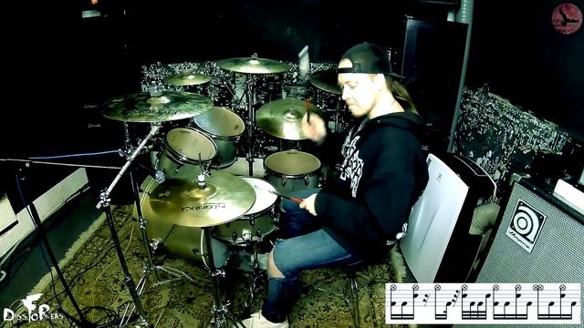 Slipknot - Pulse Of The Maggots|Как сыграть на барабанах вступительный ритм? #joeyjordison