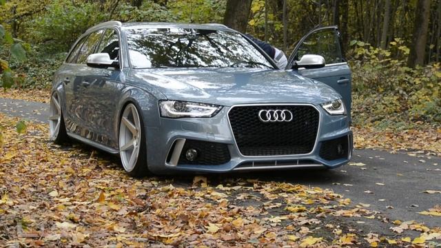 Air Audi A4/RS4 on 20"Stance Wheels смотреть онлайн