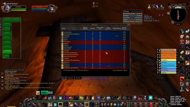 Graveyard Camping Aalodar in Warsong Gulch. Teddude Rogue PVP Wow Classic смотреть онлайн