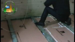 утепление пола пеноплексом