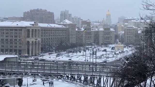 КИЕВ 2021 АНОМАЛЬНАЯ ЗИМА!!! Все замело СНЕГОМ! смотреть онлайн