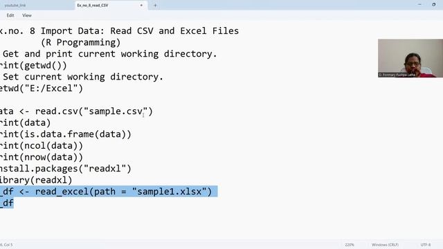 Read CSV and Excel in R Programming смотреть онлайн