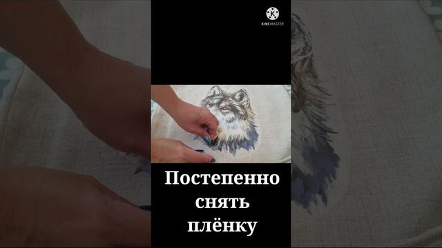#Shorts ?Как приклеить термонаклейку на одежду, ткань ? смотреть онлайн