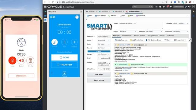UJET for Oracle Service Cloud смотреть онлайн