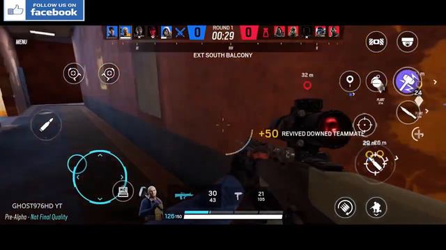 Rainbow Six Mobile OFFICIAL 3 MIN NEW MIX GAMEPLAY ANDROID IOS tournament pre-Alpha смотреть онлайн