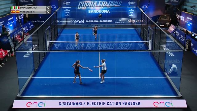 CUPRA FIP FINALS 2021 – SEMIFINALS FEMALE Match 2 (Central Court) | Saturday 11/12/2021 смотреть онлайн