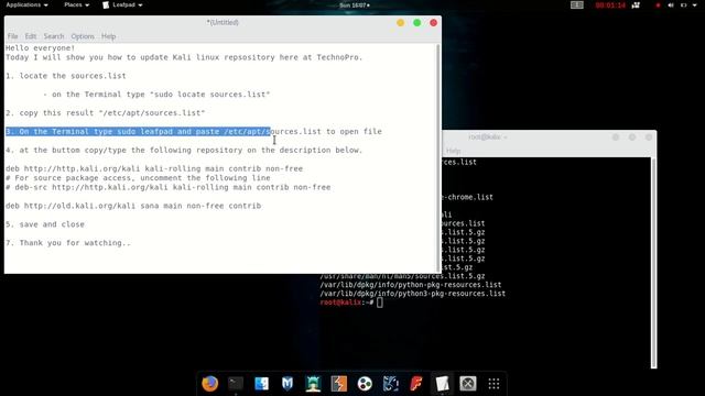 How to update Kali Linux Repository смотреть онлайн