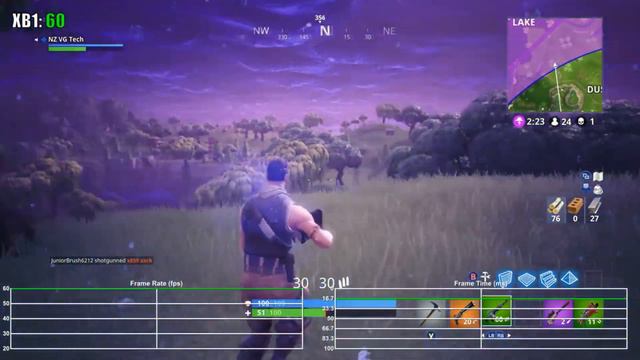 PS4 PRO vs XBOX ONE X - COMPARACIÓN GRÁFICA - FORTNITE 60 FPS GAMEPLAY смотреть онлайн