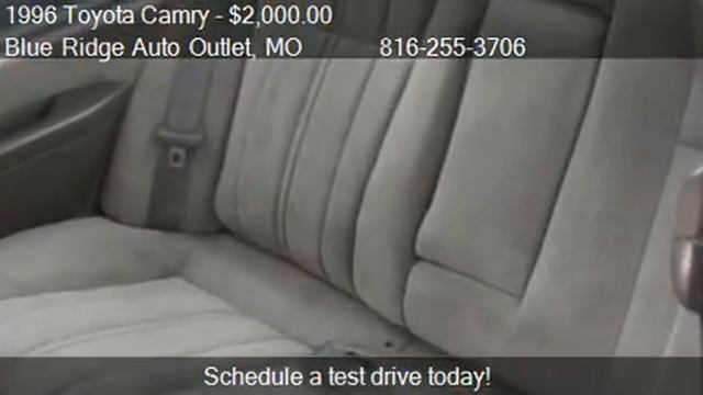 1996 Toyota Camry LE Coupe - for sale in Kansas City, MO 641 смотреть онлайн
