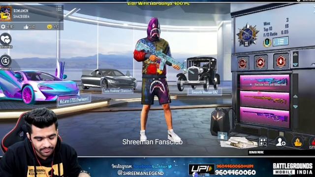 Shreeman legend React on Scout ? | Scout bgmi KD смотреть онлайн