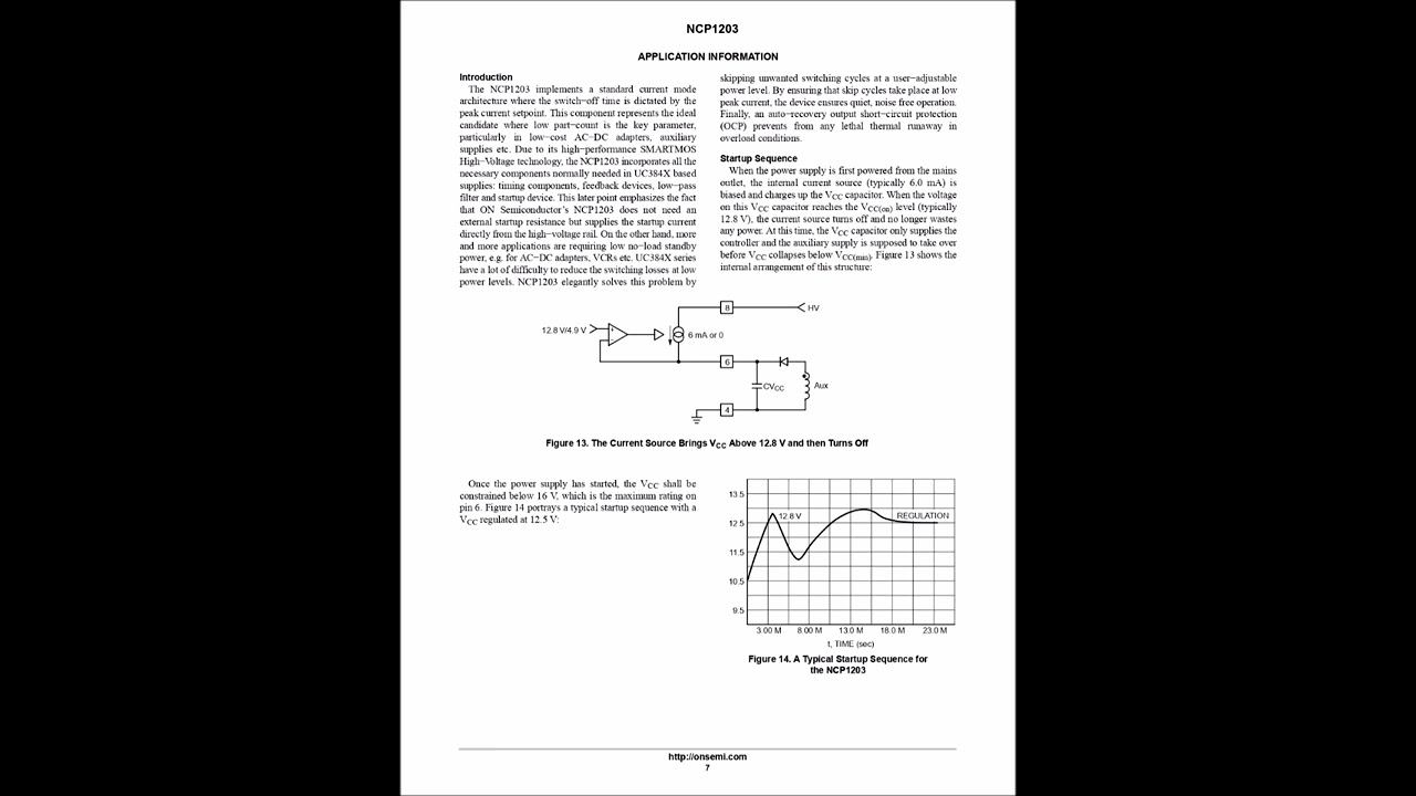 NCP1203D60R2G Datasheet