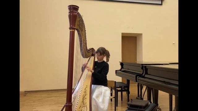 Волшебница арфа 2021 Гуськова Анастасия, 10 лет. J.Naderman - Токката смотреть онлайн
