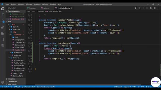 الدرس الثامن عشر : (laravel + vue js ) البحث التلقائي عن المواضيع live search смотреть онлайн