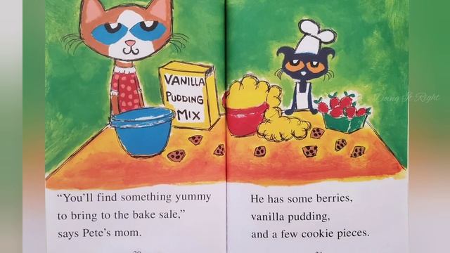 Pete the Cat's Groovy Bake Sale by James Dean. || Read Aloud Book. смотреть онлайн