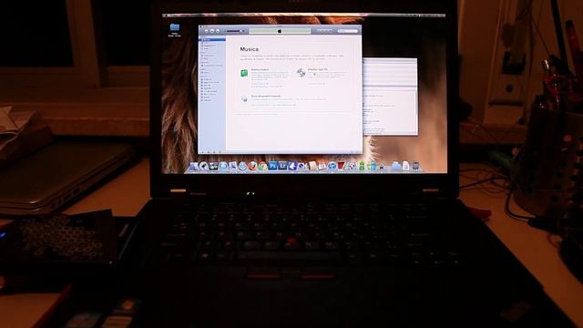 Mac OS X Lion running on my Lenovo Thinkpad W520 смотреть онлайн