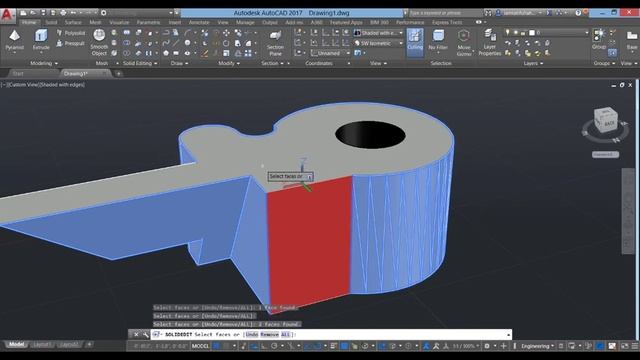 32-How to Use Color Faces Command in AutoCad 2014/15/16/17/18 смотреть онлайн