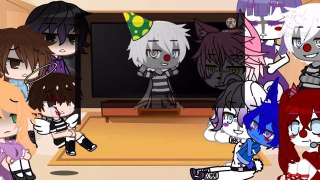 Aftons and SL react to Elizabeth Afton //Fnaf// смотреть онлайн