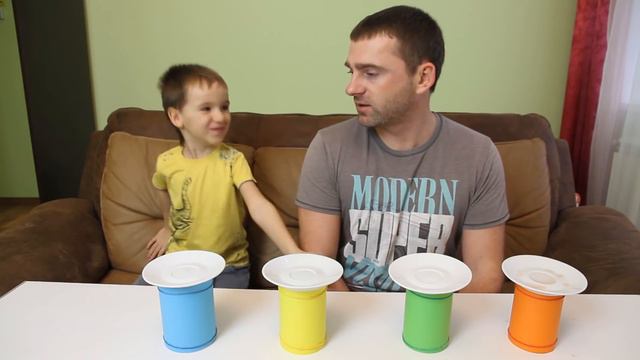 Максим и папа устроили челлендж - угадай вкус смотреть онлайн