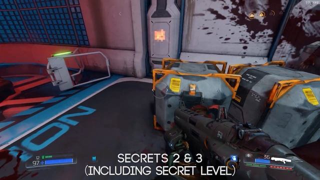 Doom 2016 Secret Locations | Level 12 - VEGA Central Processing смотреть онлайн
