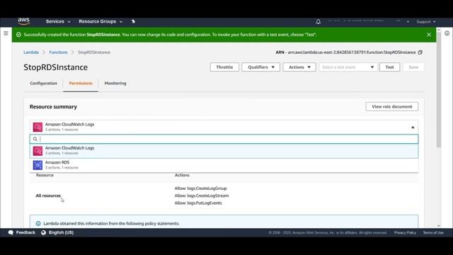 AWS Lambda function tutorial | How to start and stop your RDS instances with AWS Lambda | TotalClou смотреть онлайн