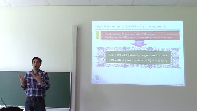 COSIC seminar "Reducing Trust and Improving Security in zk-SNARKs" (Karim Baghery) смотреть онлайн