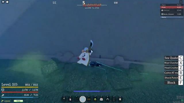 [GPO] Gura/Quake and Bisento combos смотреть онлайн