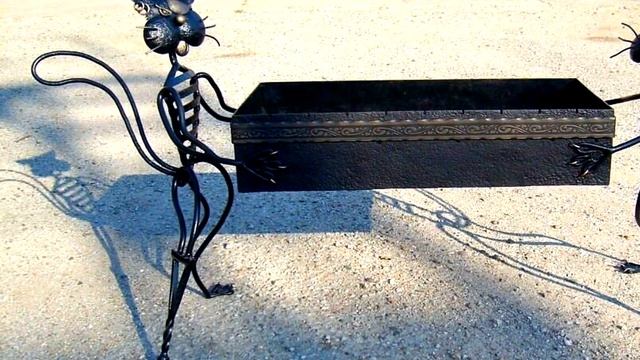 Пример, как сделать кованого кота из металла, кованый кот железный смотреть онлайн