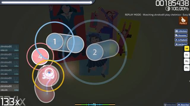 Первый SS ранг в osu (Easy Breezy) смотреть онлайн