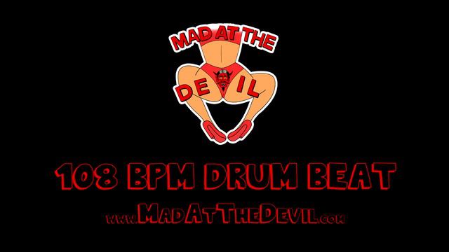 108 BPM Drum Beat / Loop [Moderato] - Mad At The Devil смотреть онлайн