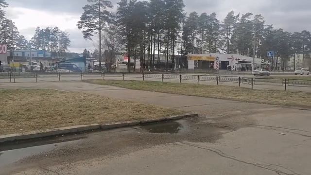 Спокойная музыка. Город Железногорск, пересечение ул Курчатова и ул Молодежной