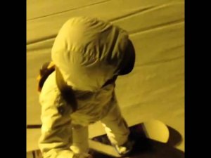 Степаново. Девушка на сноуборде