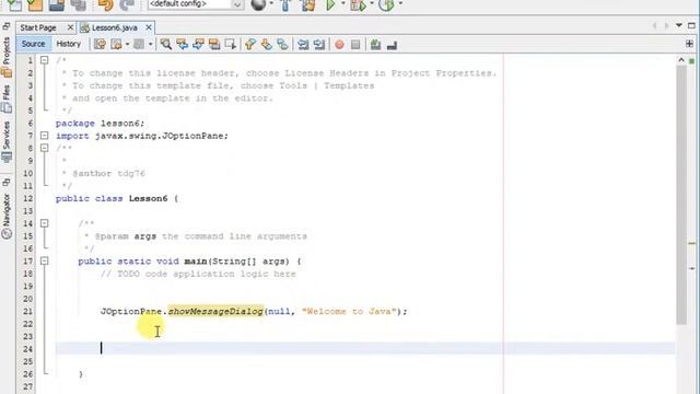 Lesson 6 Basic GUI Using the JOptionPane Imported Class смотреть онлайн