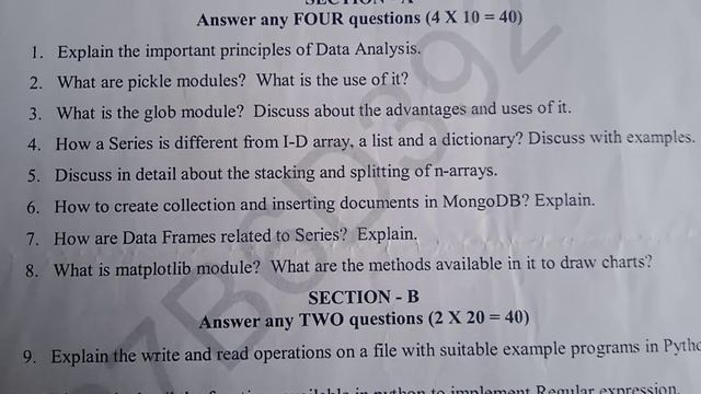 [Data Engineering With Python] #data #science question paper смотреть онлайн