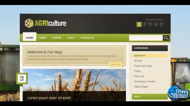Download Agriculture WordPress Theme by Mercury WP-TM смотреть онлайн