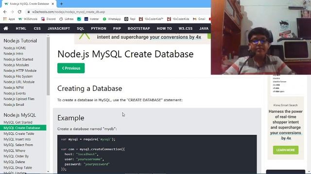 Nodejs and MySQL (Part-1) смотреть онлайн