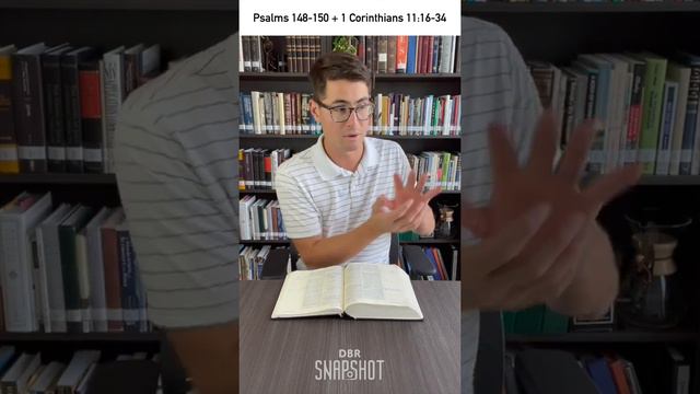 September 1 | Psalm 148-150 & 1 Corinthians 11:16-34 смотреть онлайн